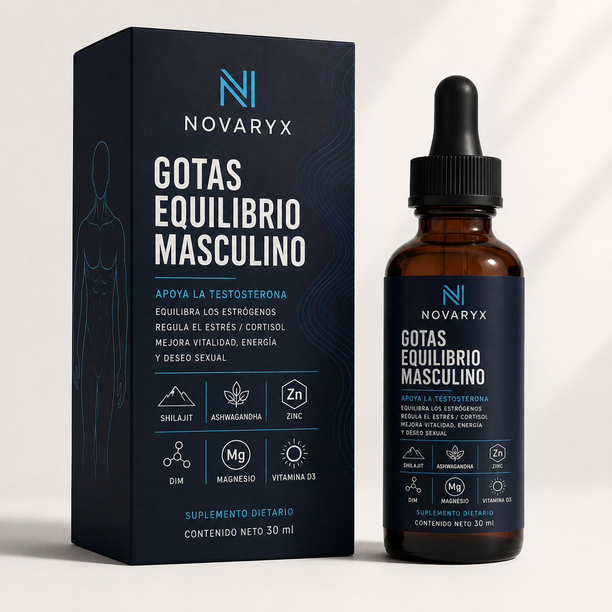 NOVARYX Gotas Equilibrio Masculino
